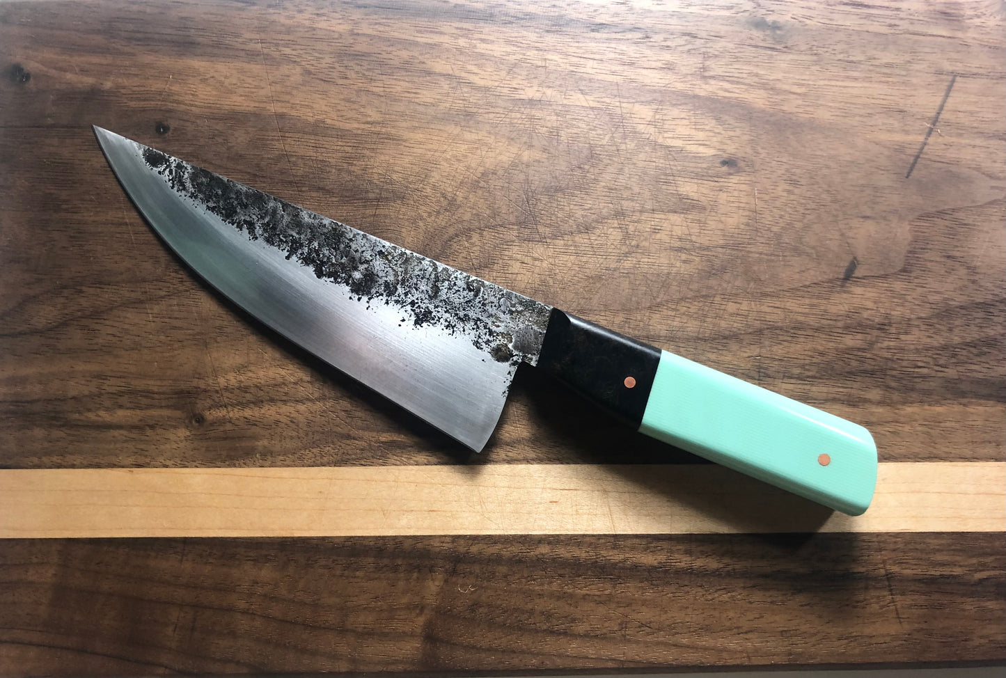 6 in. Kitchen Knife with Wood/G10 Handle